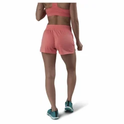 Wor Knit Poly Short Pink