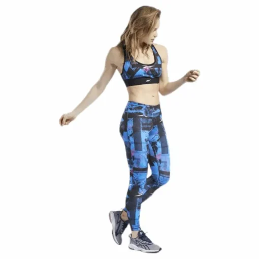 Wor Myt AOP Racer Bra Black