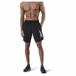 Wor Woven Graphic Short Black