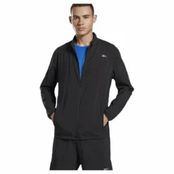 Woven Wind Jacket Black