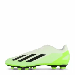 X Crazyfast.4 Flexible Ground Boots Cloud White / Core Black / Lucid Lemon