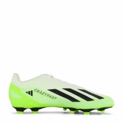 X Crazyfast.4 Flexible Ground Boots Cloud White / Core Black / Lucid Lemon