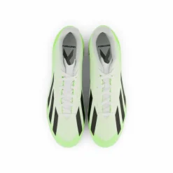 X Crazyfast.4 Flexible Ground Boots Cloud White / Core Black / Lucid Lemon