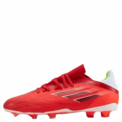 X Speedflow.1 Firm Ground Boots Red / Core Black / Solar Red