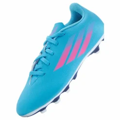 X Speedflow.4 Flexible Ground Boots Sky Rush / Team Shock Pink / Legacy Indigo