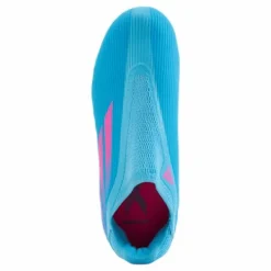 X Speedflow.3 Laceless Firm Ground Boots Sky Rush / Team Shock Pink / Cloud White