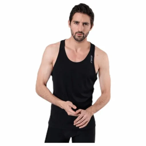 XVENT G2 Singlet Black/Silver