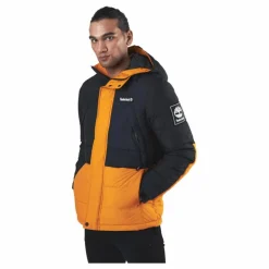 Yc Archive Puffer Jacket Orange/Black