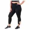 Yoga Collection 7/8 Tight Plus White/Black