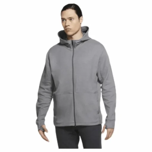 Yoga Full-Zip Hoodie Black/Grey