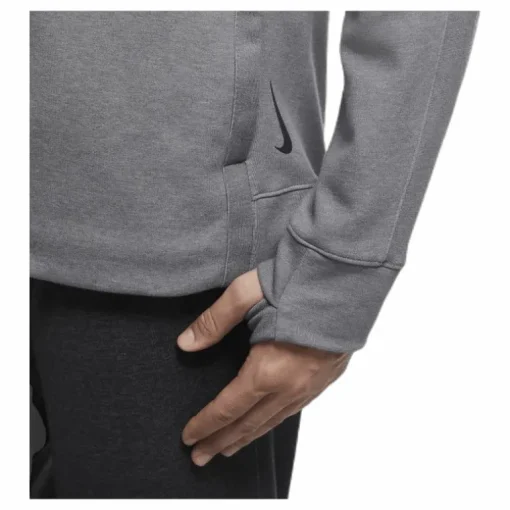 Yoga Full-Zip Hoodie Black/Grey