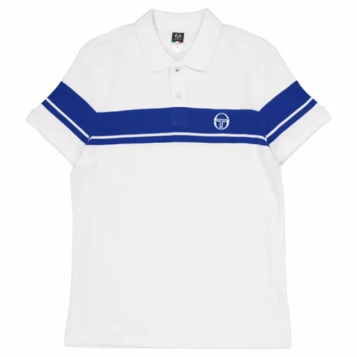 Young Line Polo White