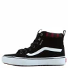 Yt Filmore Hi Vansguard (suede) Black/red Plaid