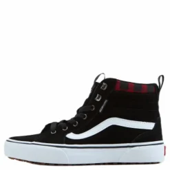 Yt Filmore Hi Vansguard (suede) Black/red Plaid