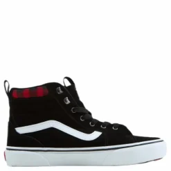Yt Filmore Hi Vansguard (suede) Black/red Plaid