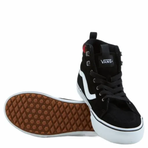Yt Filmore Hi Vansguard (suede) Black/red Plaid