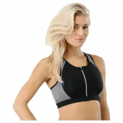 Zip Bra Grey