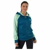 Zip Hoodie Blue/Green