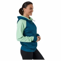 Zip Hoodie Blue/Green