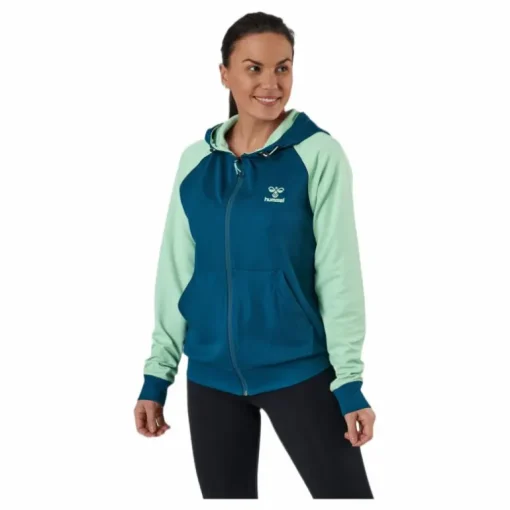 Zip Hoodie Blue/Green