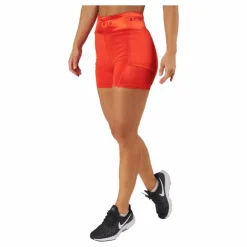 Zoe Hotpants Red Metallic